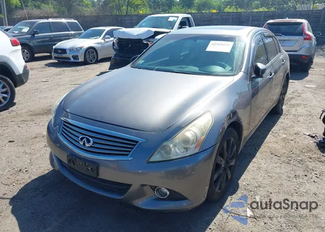 2011 Infiniti G37X Sport Appearance Edition from USA, damaged, VIN JN1CV6AR0BM407880